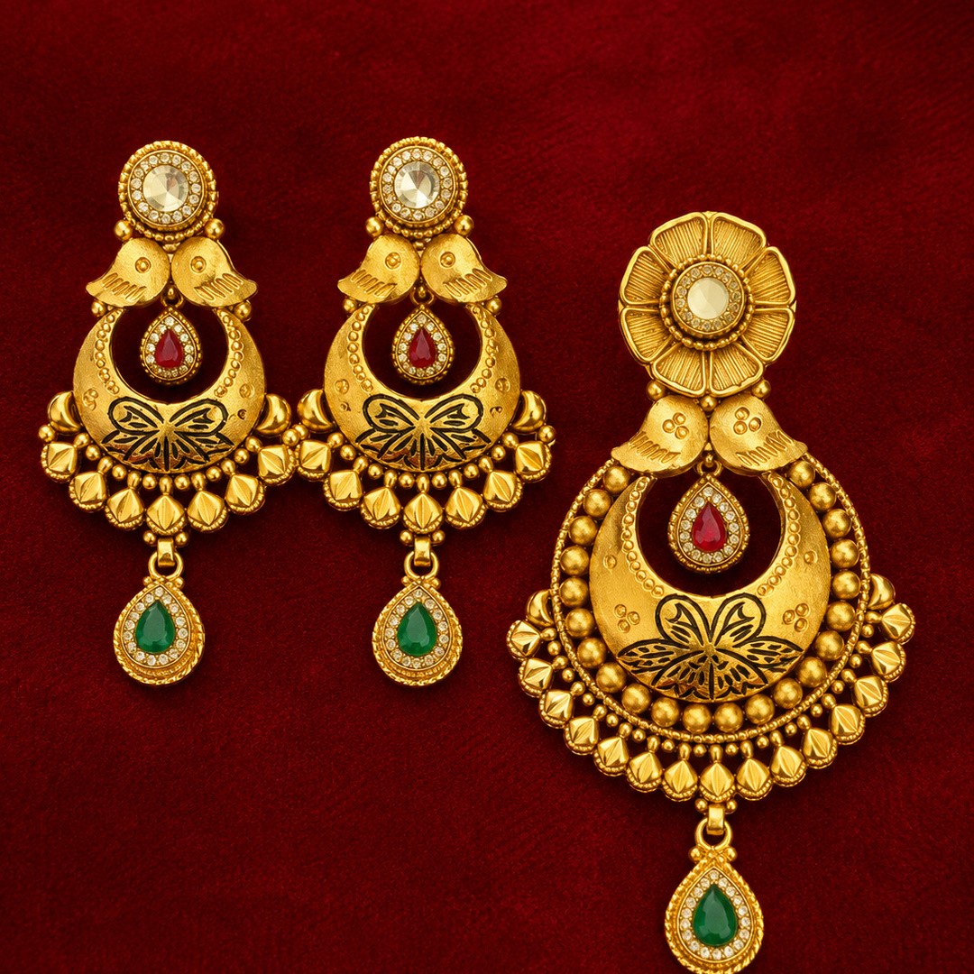 Gulnaar Heritage Pendant Set